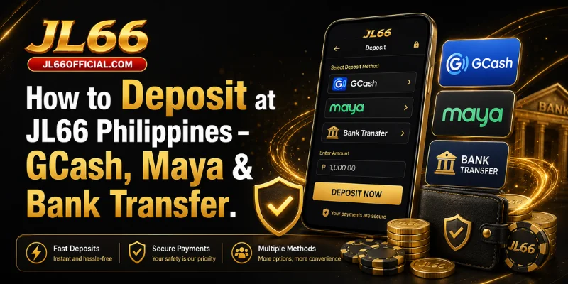 how to deposit at jl66 philippines – gcash, maya & bank transfer