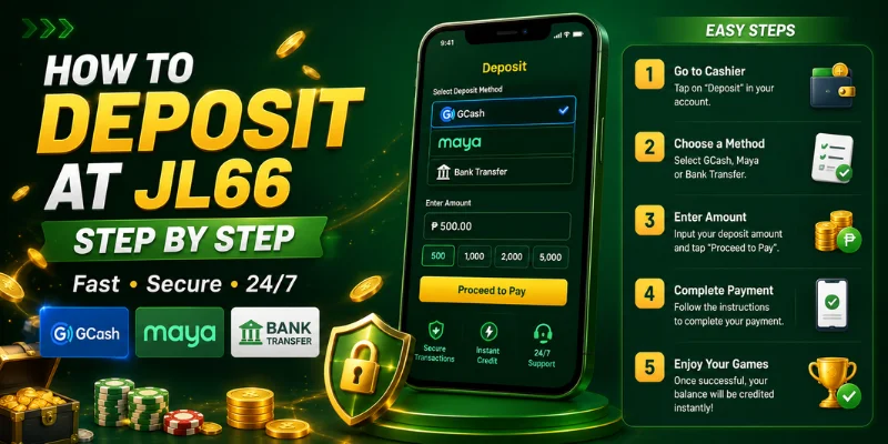 how to deposit at jl66 – step by step
