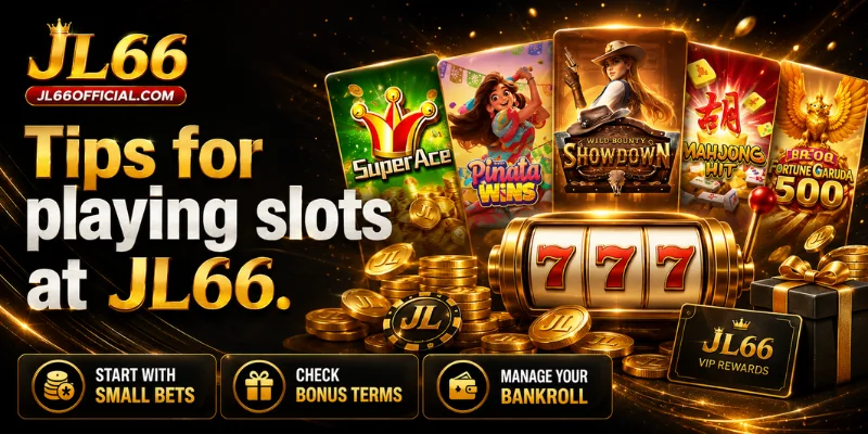 tips for playing slots at jl66